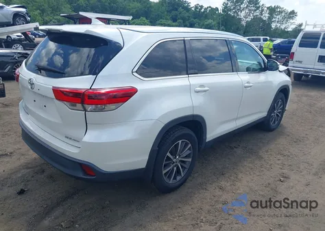2019 Toyota Highlander Xle from USA, damaged, VIN 5TDJZRFH3KS608431
